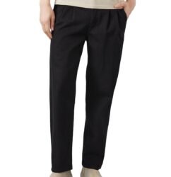 Amazon Brand - Symbol Men Men's Pleated Baggy Fit Cotton Jeans | Mid Rise | Loose & Relaxed | Oversized Jeans Pant