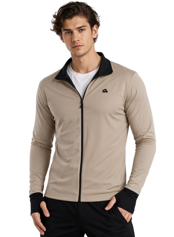 ADRO Sunscreen Jacket for Men UV Sun Advanced Protection Running Jackets For Mens Biker Jackets with Zipper Sports jacket for men